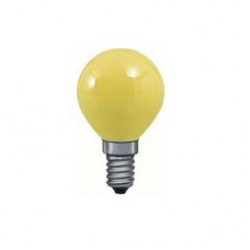 Лампа накаливания Paulmann Е14 25W шар желтый 40122