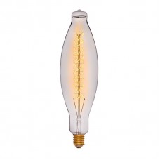 Лампа накаливания Sun Lumen E40 95W свеча прозрачная 053-457