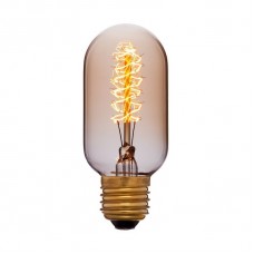 Лампа накаливания Sun Lumen E27 40W колба золотая 051-941