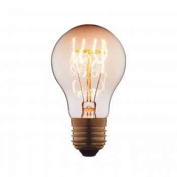Лампа накаливания E27 60W груша прозрачная 7560-T (Испания)
