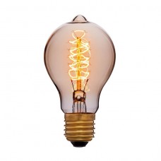 Лампа накаливания Sun Lumen E27 60W груша золотая 053-617