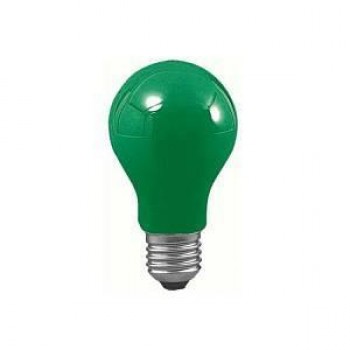 Лампа накаливания AGL Е27 40W груша зеленая 40043 (Германия)
