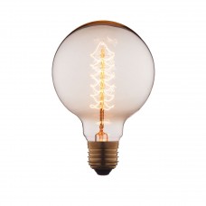 Лампа накаливания Loft IT E27 40W шар прозрачный G9540-F