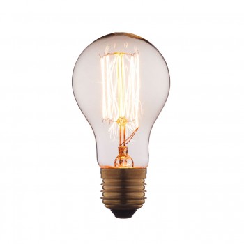 Лампа накаливания E27 40W груша прозрачная 1003-T (Испания)