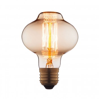 Лампа накаливания E27 40W груша прозрачная 8540-SC (Испания)
