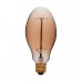 Лампа накаливания E27 40W груша золотая 052-407 (Китай)
