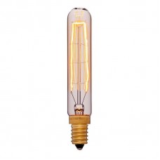 Лампа накаливания Sun Lumen E14 25W трубчатая золотая 052-061