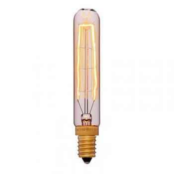 Лампа накаливания E14 25W трубчатая золотая 052-061 (Китай)