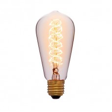 Лампа накаливания Sun Lumen E27 60W колба прозрачная 052-252