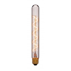 Лампа накаливания Sun Lumen E27 60W трубчатая прозрачная 053-730