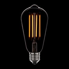 Лампа светодиодная Sun Lumen диммируемая E27 4W груша прозрачная 056-762
