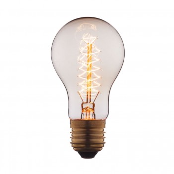 Лампа накаливания E27 40W груша прозрачная 1003 (Испания)