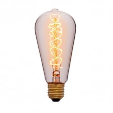 Лампа накаливания Sun Lumen E27 60W колба прозрачная 052-269