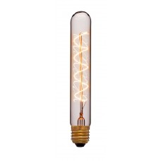 Лампа накаливания Sun Lumen E27 60W трубчатая прозрачная 053-884
