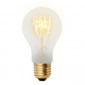 Лампа накаливания (UL-00000476) E27 60W груша золотистая IL-V-A60-60/GOLDEN/E27 SW01 (Китай)