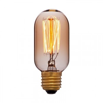 Лампа накаливания E27 40W колба золотая 051-934 (Китай)
