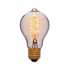 Лампа накаливания Sun Lumen E27 60W груша прозрачная 052-221