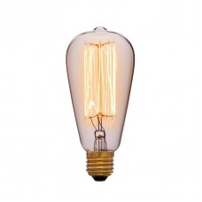 Лампа накаливания Sun Lumen E27 60W колба прозрачная 053-242a