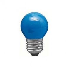 Лампа накаливания Paulmann Е27 25W шар синий 40134