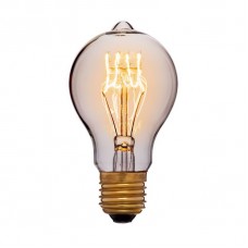 Лампа накаливания Sun Lumen E27 60W груша прозрачная 053-204