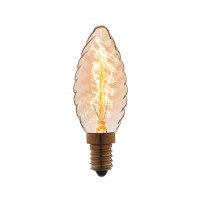 Лампа накаливания Loft IT E14 40W свеча витая прозрачная 3560-LT