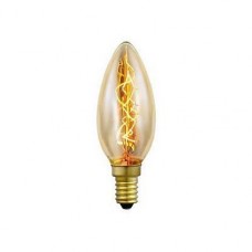 Лампа декоративная E14 40W свеча прозрачная 49507