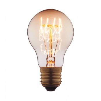 Лампа накаливания E27 40W груша прозрачная 7540-T (Испания)