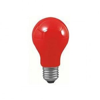 Лампа накаливания AGL Е27 40W груша красная 40041 (Германия)