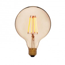 Лампа светодиодная Sun Lumen E27 4W шар золотой 056-793a