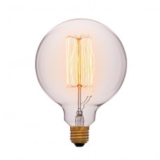 Лампа накаливания Sun Lumen E27 40W прозрачная 052-016