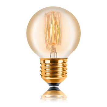 Лампа накаливания E27 25W золотая 053-723 (Китай)