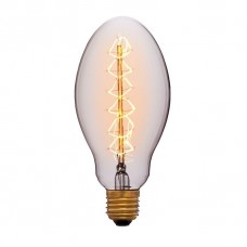 Лампа накаливания Sun Lumen E27 60W груша прозрачная 053-433