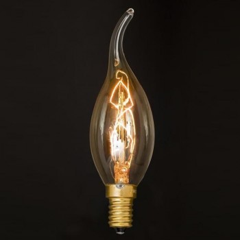 Лампа накаливания E14 40W прозрачная 5021 (Польша)