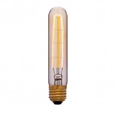 Лампа накаливания Sun Lumen E27 40W трубчатая золотая 051-958