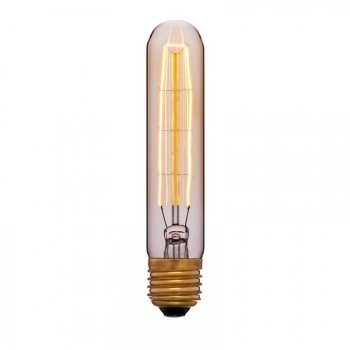 Лампа накаливания E27 40W трубчатая золотая 051-958 (Китай)