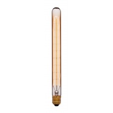 Лампа накаливания Sun Lumen E27 40W трубчатая золотая 053-754