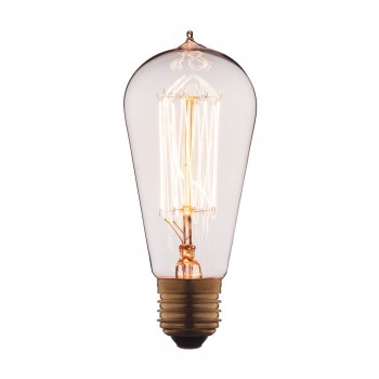 Лампа накаливания E27 40W колба прозрачная 6440-SC (Испания)