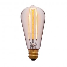 Лампа накаливания Sun Lumen E27 40W колба золотая 053-563