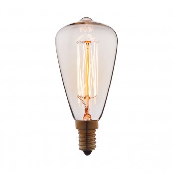 Лампа накаливания E14 40W колба прозрачная 4840-F (Испания)