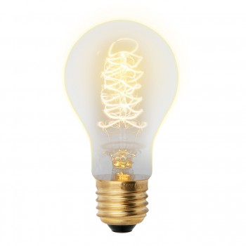 Лампа накаливания (UL-00000475) E27 40W груша золотистая IL-V-A60-40/GOLDEN/E27 CW01 (Китай)