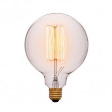 Лампа накаливания Sun Lumen E27 60W шар прозрачный 052-313a