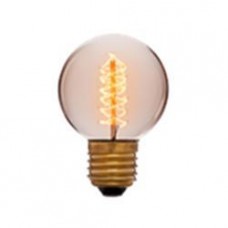 Лампа накаливания Sun Lumen E27 25W шар золотой 053-648