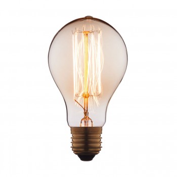 Лампа накаливания E27 60W груша прозрачная 7560-SC (Испания)