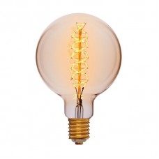 Лампа накаливания Sun Lumen E40 95W шар золотой 052-160