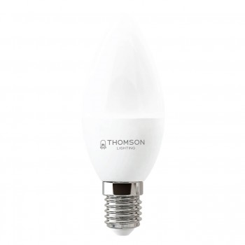 Лампа светодиодная Thomson E14 8W 6500K свеча матовая TH-B2308 (ФРАНЦИЯ)