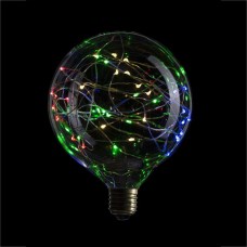 Лампа светодиодная Sun Lumen E27 1,5W RGB шар прозрачный 057-059