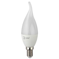 Лампа светодиодная ЭРА E14 5W 2700K матовая LED BXS-5W-827-E14