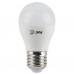 Лампа светодиодная ЭРА E27 7W 2700K матовая LED P45-7W-827-E27 (Россия)