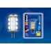 Лампа светодиодная (03973) G4 0,9W 6500K кукуруза прозрачная LED-JC-12/0,9W/DW/G4 75lm (Китай)