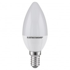 Лампа светодиодная Elektrostandard E14 6W 3300K свеча матовая 4690389081491